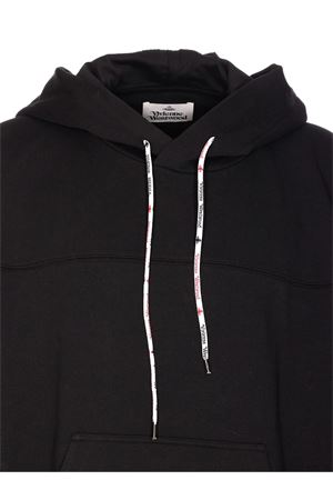 Black cotton hoodie VIVIENNE WESTWOOD | 3I010010J006ON401